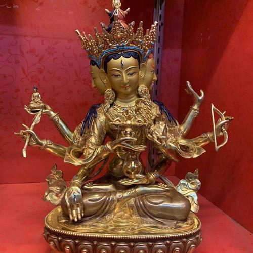 TÔN TƯỢNG PHẬT ĐẢNH TÔN THẮNG 34CM