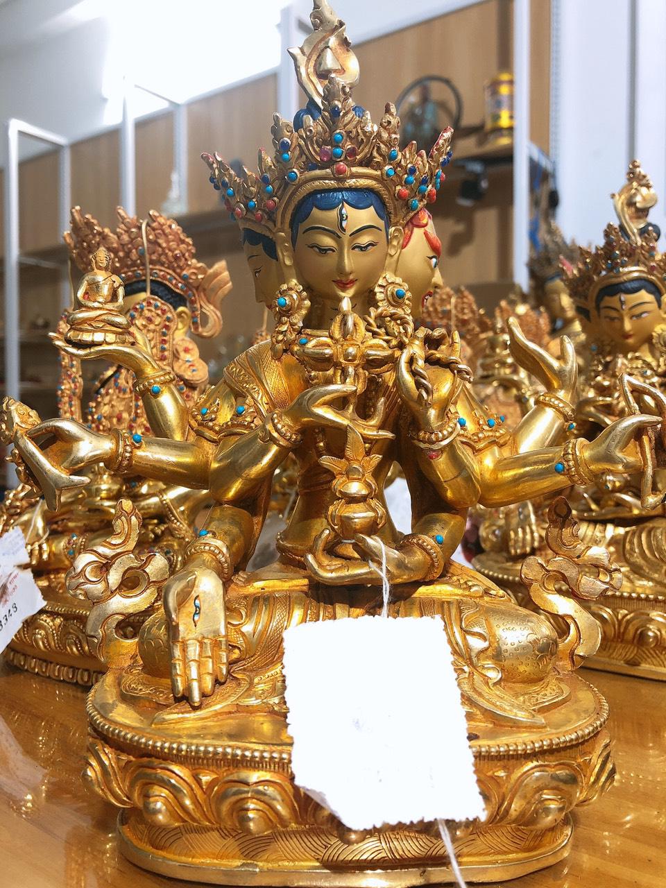 TÔN TƯỢNG PHẬT ĐẢNH TÔN THẮNG 22CM