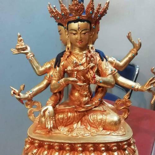 TÔN TƯỢNG PHẬT ĐẢNH TÔN THẮNG 35CM