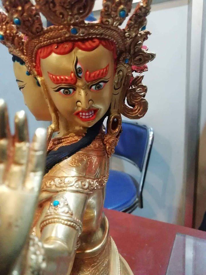 TÔN TƯỢNG PHẬT ĐẢNH TÔN THẮNG 35CM