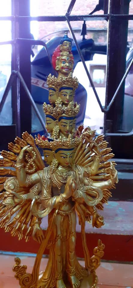 TÔN TƯỢNG THIÊN THỦ THIÊN NHÃN 33CM
