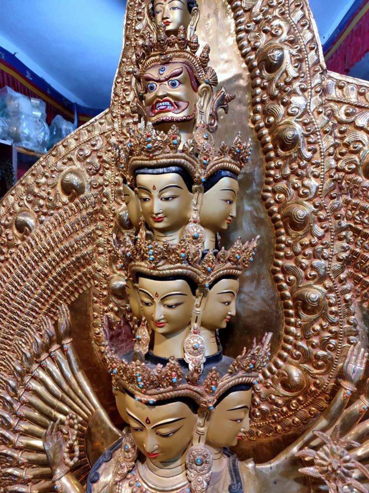 TÔN TƯỢNG THIÊN THỦ THIÊN NHÃN 160CM