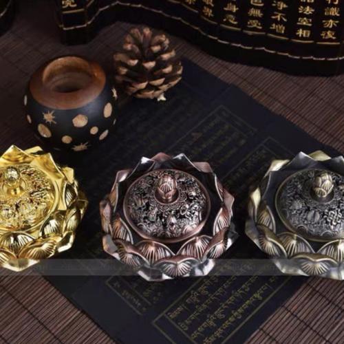 LƯ XÔNG TRẦM HOA SEN - MẪU 2