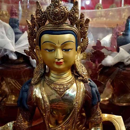 TÔN TƯỢNG VÔ LƯỢNG THỌ 48CM NEPAL