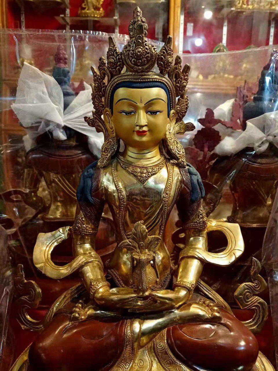 TÔN TƯỢNG VÔ LƯỢNG THỌ 48CM NEPAL
