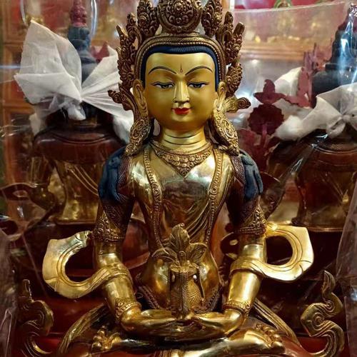 TÔN TƯỢNG VÔ LƯỢNG THỌ 48CM NEPAL