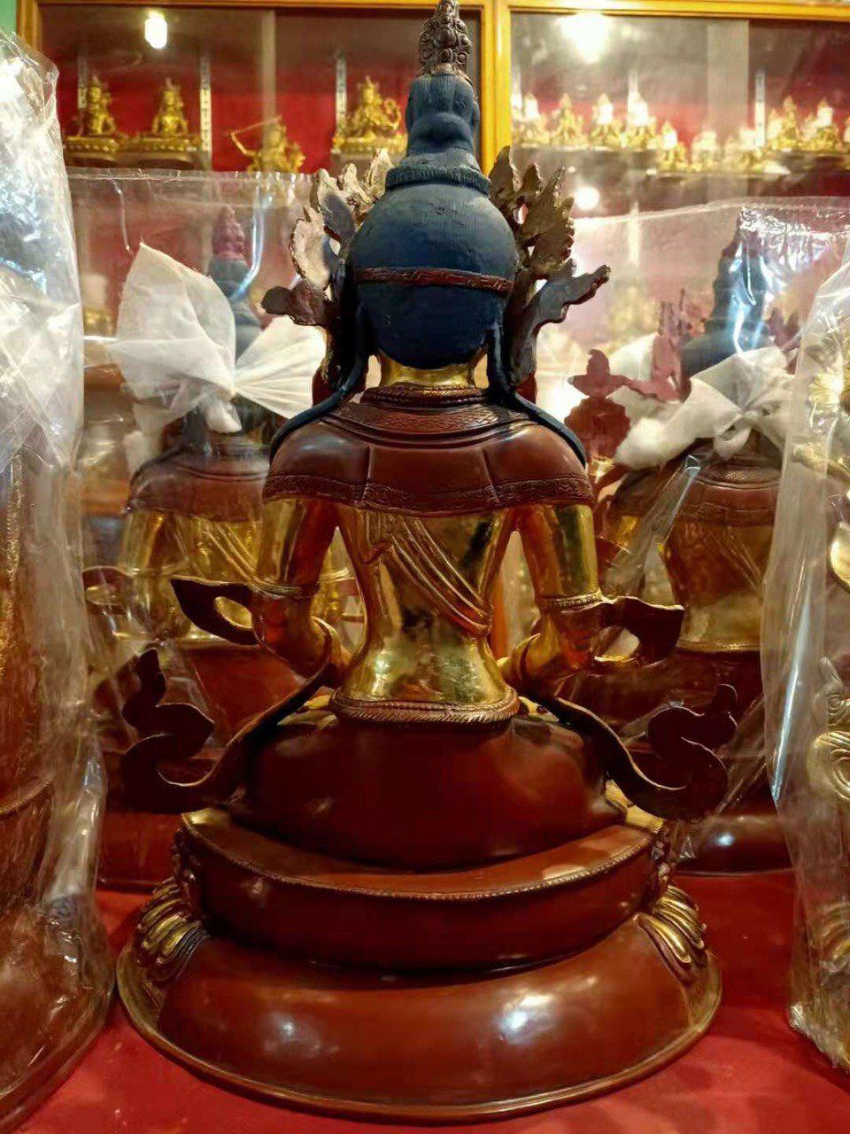TÔN TƯỢNG VÔ LƯỢNG THỌ 48CM NEPAL