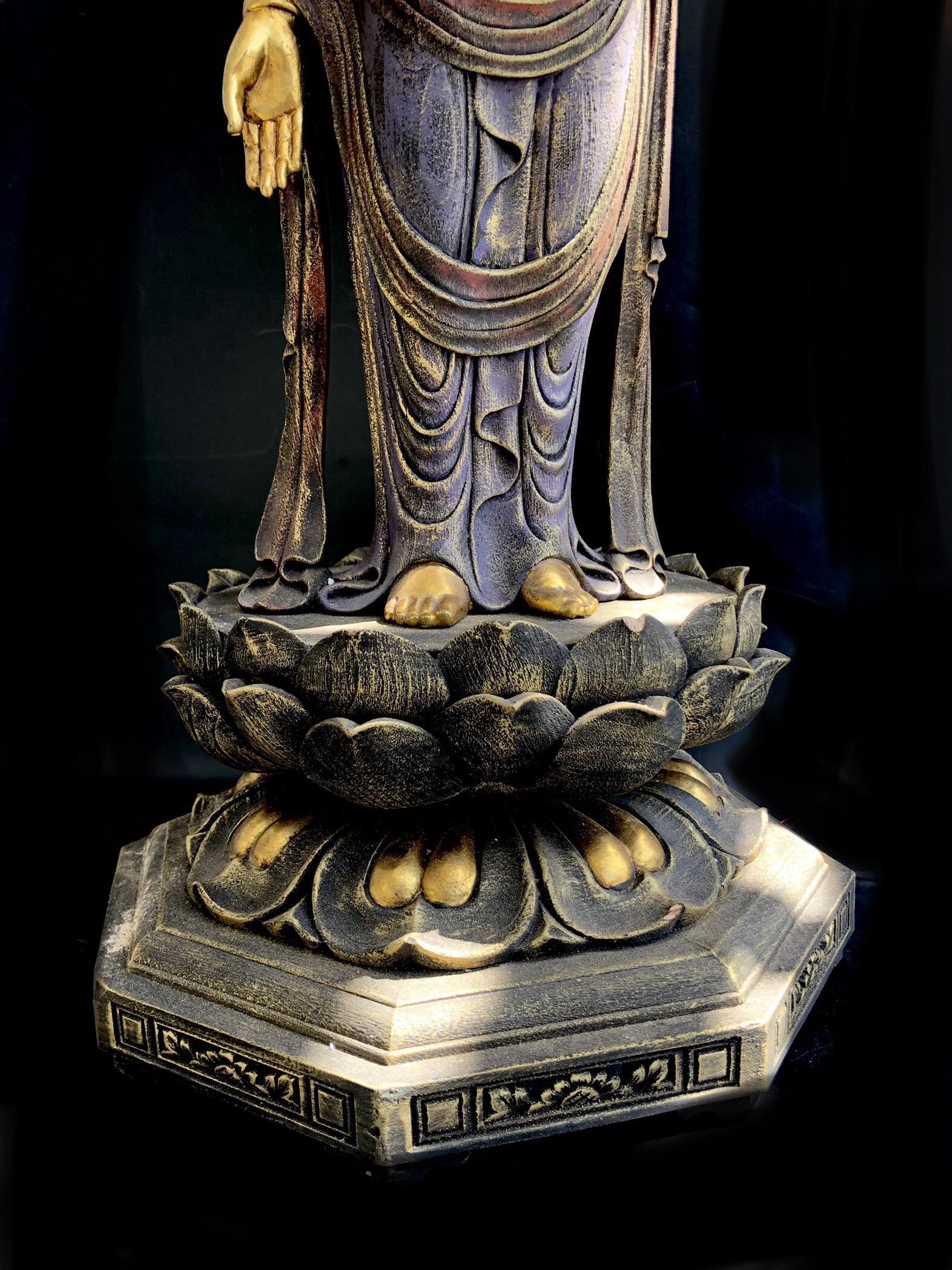 TÔN TƯỢNG QUAN ÂM THẬP NHẤT DIỆN 80 CM