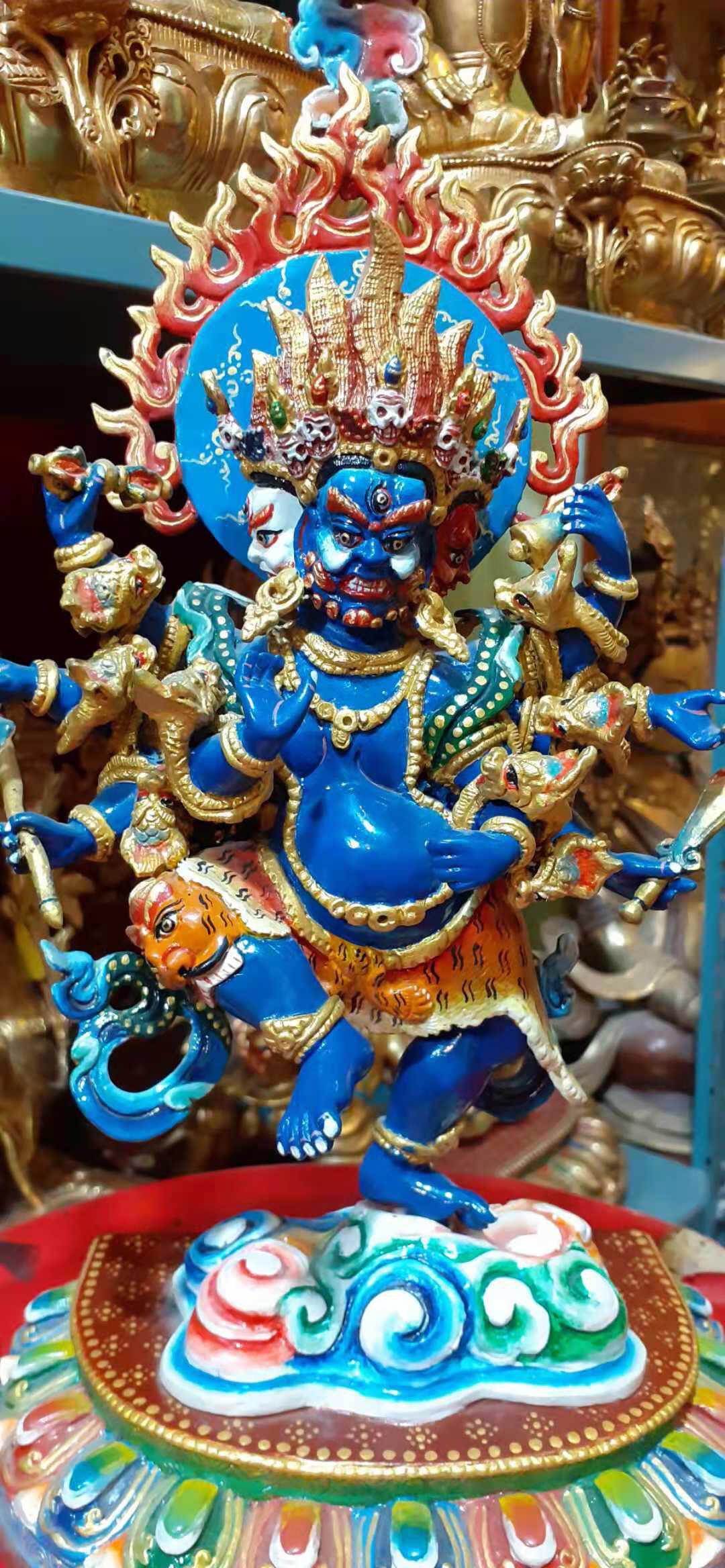 TÔN TƯỢNG UẾ TÍCH KIM CANG 33CM NEPAL