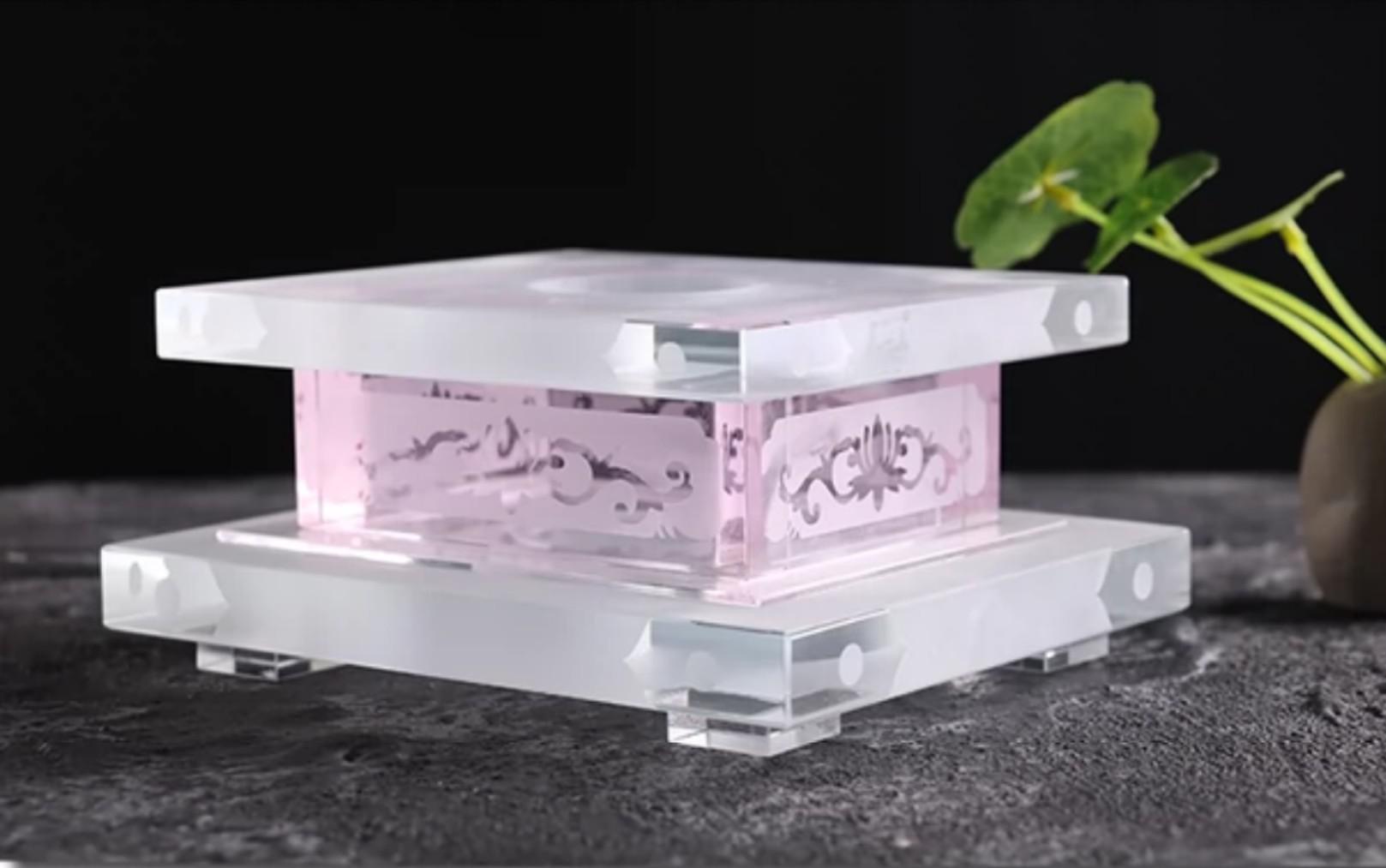 ĐẾ TƯỢNG LƯU LY 15CM KHÔNG ĐÈN