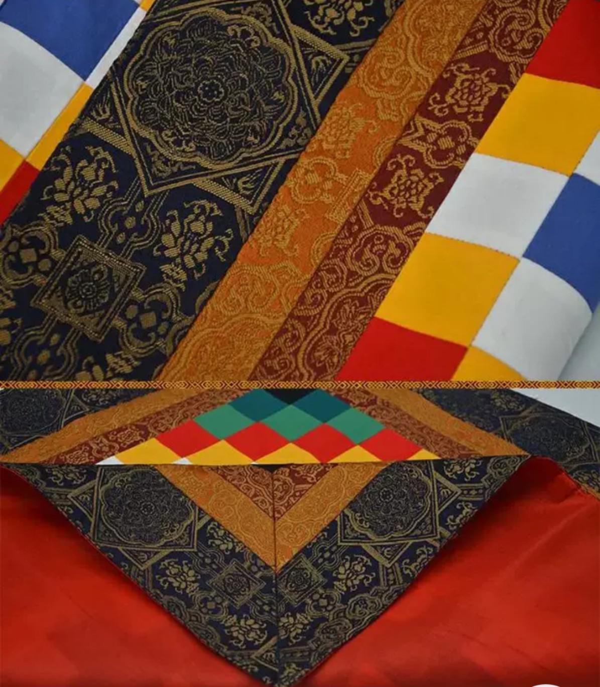 KHĂN TRẢI BÀN THỜ NGŨ SẮC ( 1mx1m / 70x70cm )