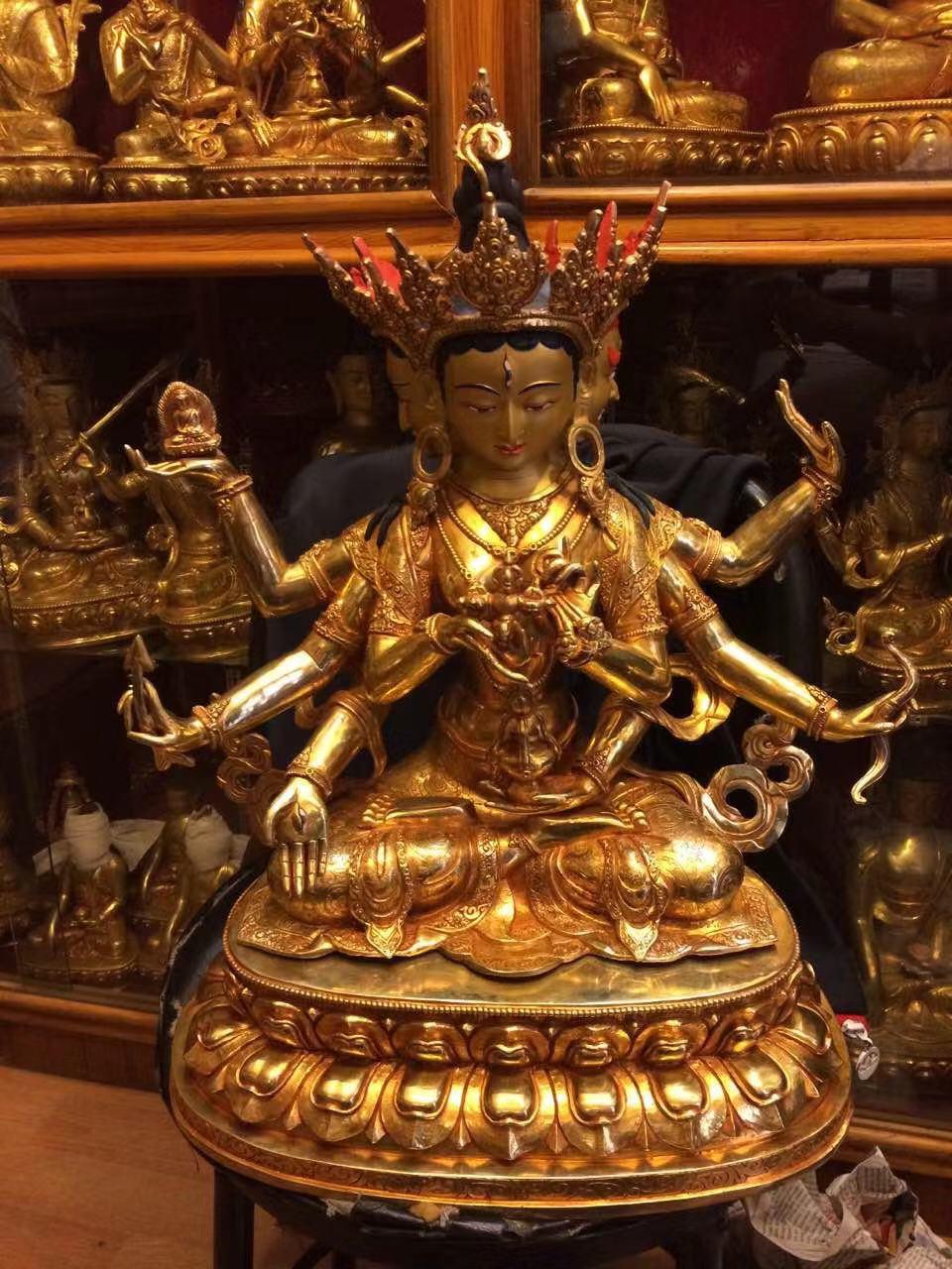 TÔN TƯỢNG PHẬT ĐẢNH TÔN THẮNG 50CM