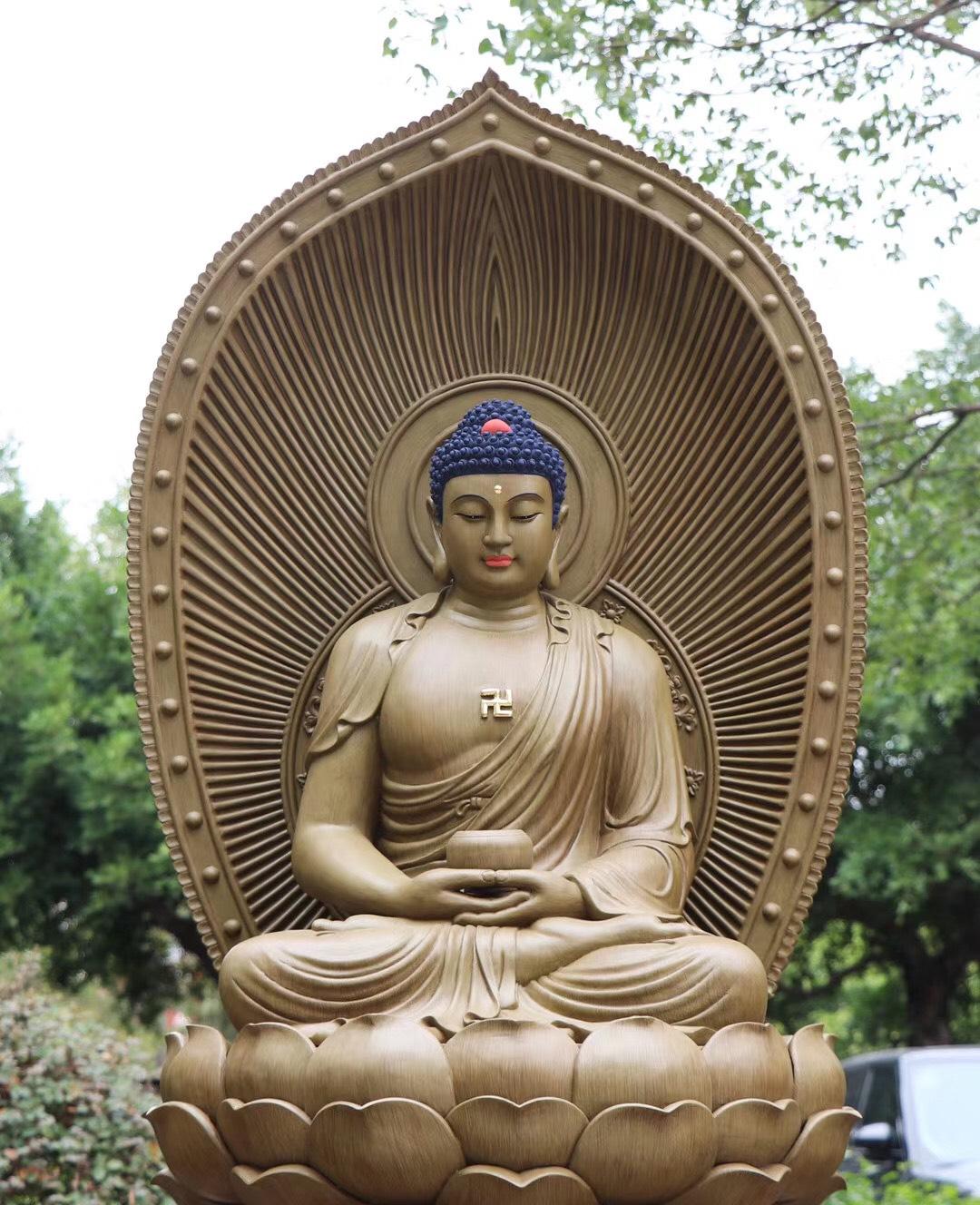 TAM THẾ PHẬT 168CM / MỘT PHO