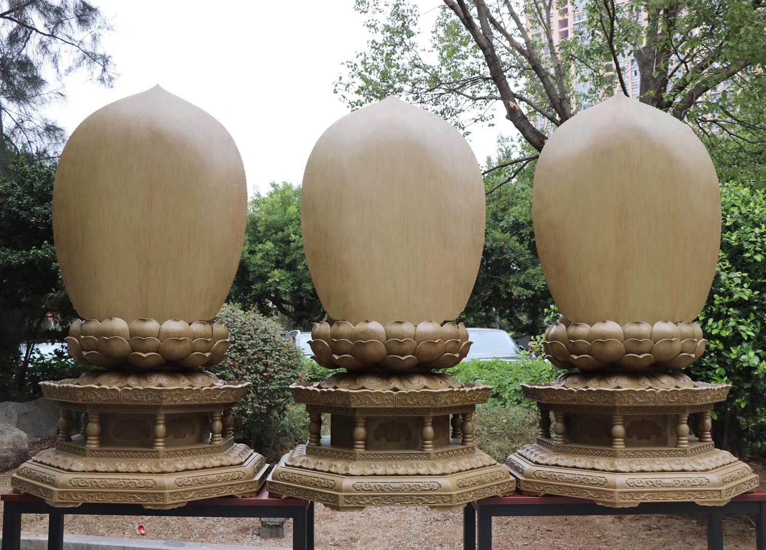 TAM THẾ PHẬT 168CM / MỘT PHO
