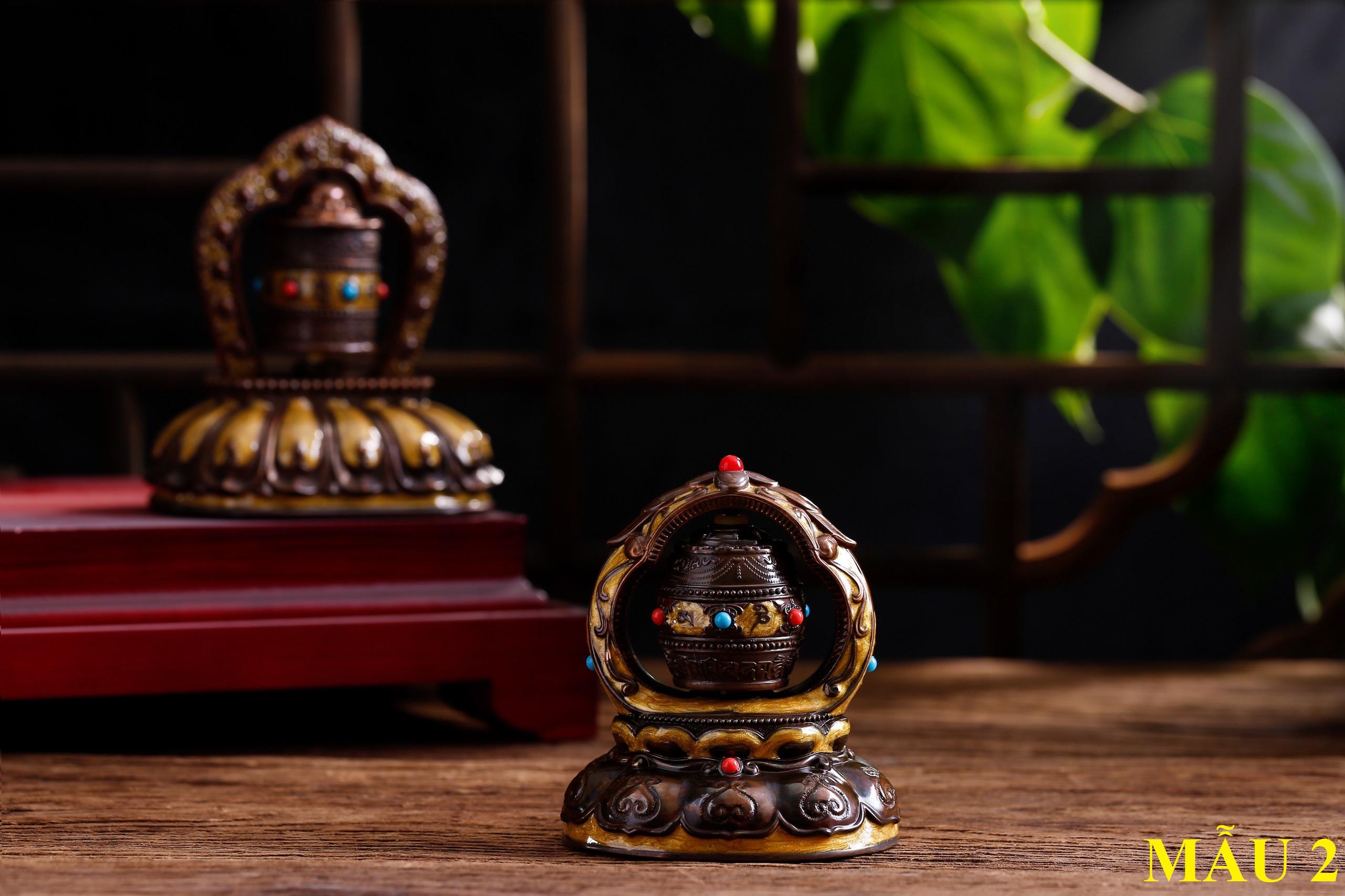 KINH LUÂN PIN HỢP KIM PHỦ MEN SỨ 8cm