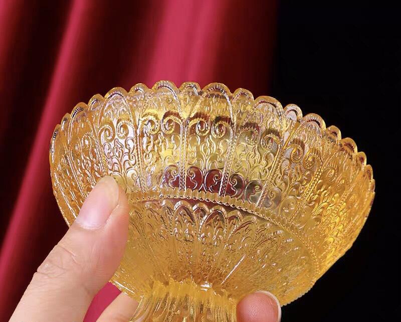 THÁP XÁ LỢI LƯU LY 17X7CM