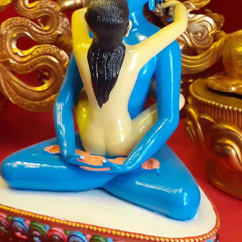 TÔN TƯỢNG ĐỨC PHỔ HIỀN NHƯ LAI PHỐI NGẪU VẼ MÀU