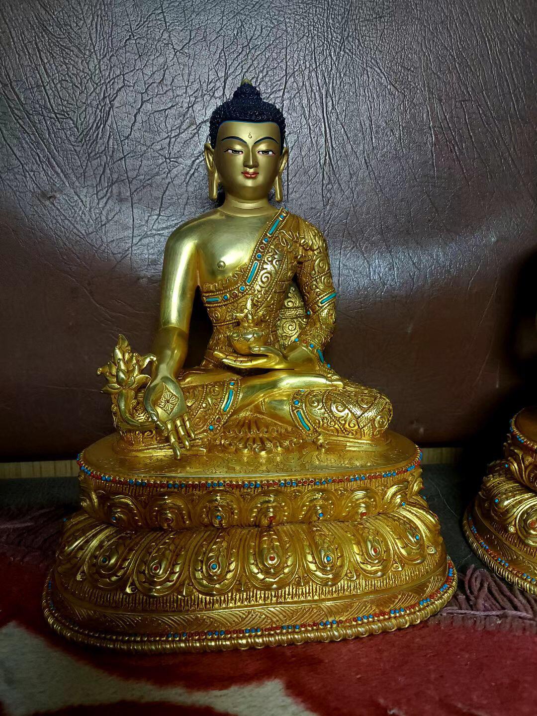 TAM THẾ PHẬT (THÍCH CA - A DI ĐÀ - DƯỢC SƯ) 30CM
