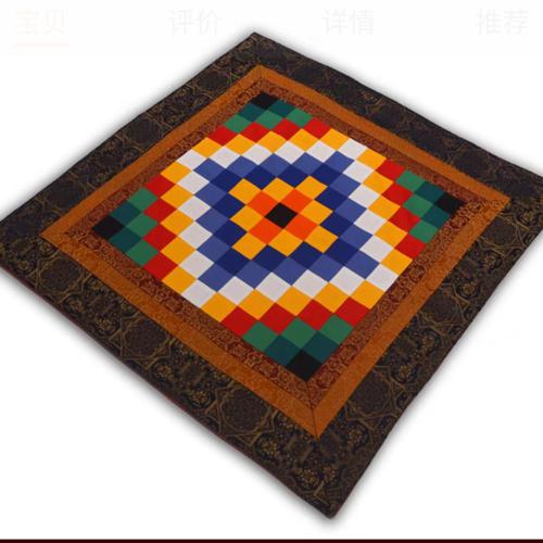 KHĂN TRẢI BÀN THỜ NGŨ SẮC ( 1mx1m / 70x70cm )