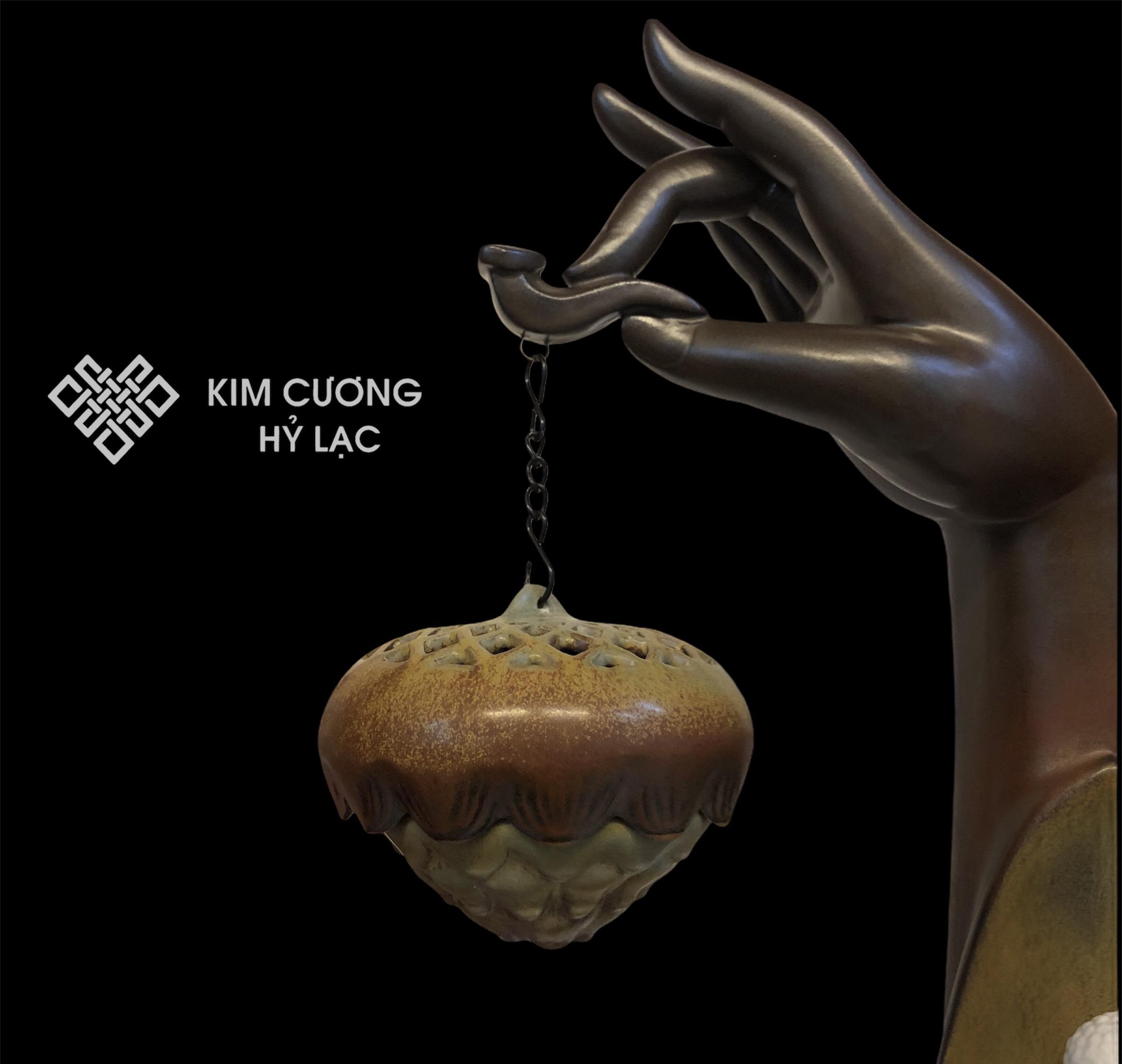 THÁC XÔNG TRẦM GỐM - 21CMX6,5CM