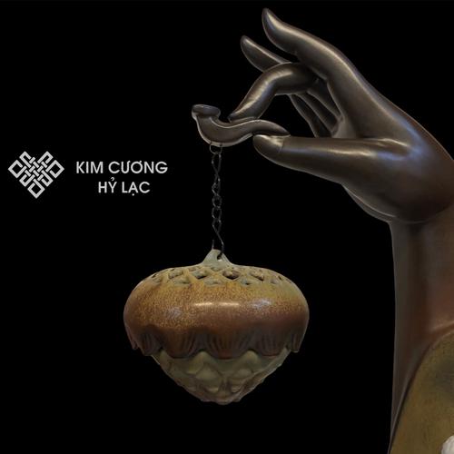 THÁC XÔNG TRẦM GỐM - 21CMX6,5CM