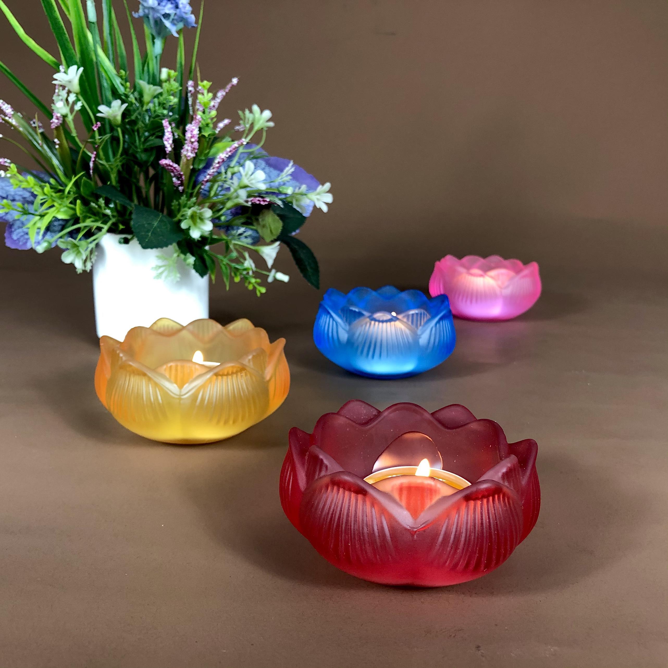 BỘ 7 CHÂN ĐÈN LƯU LY THẤP