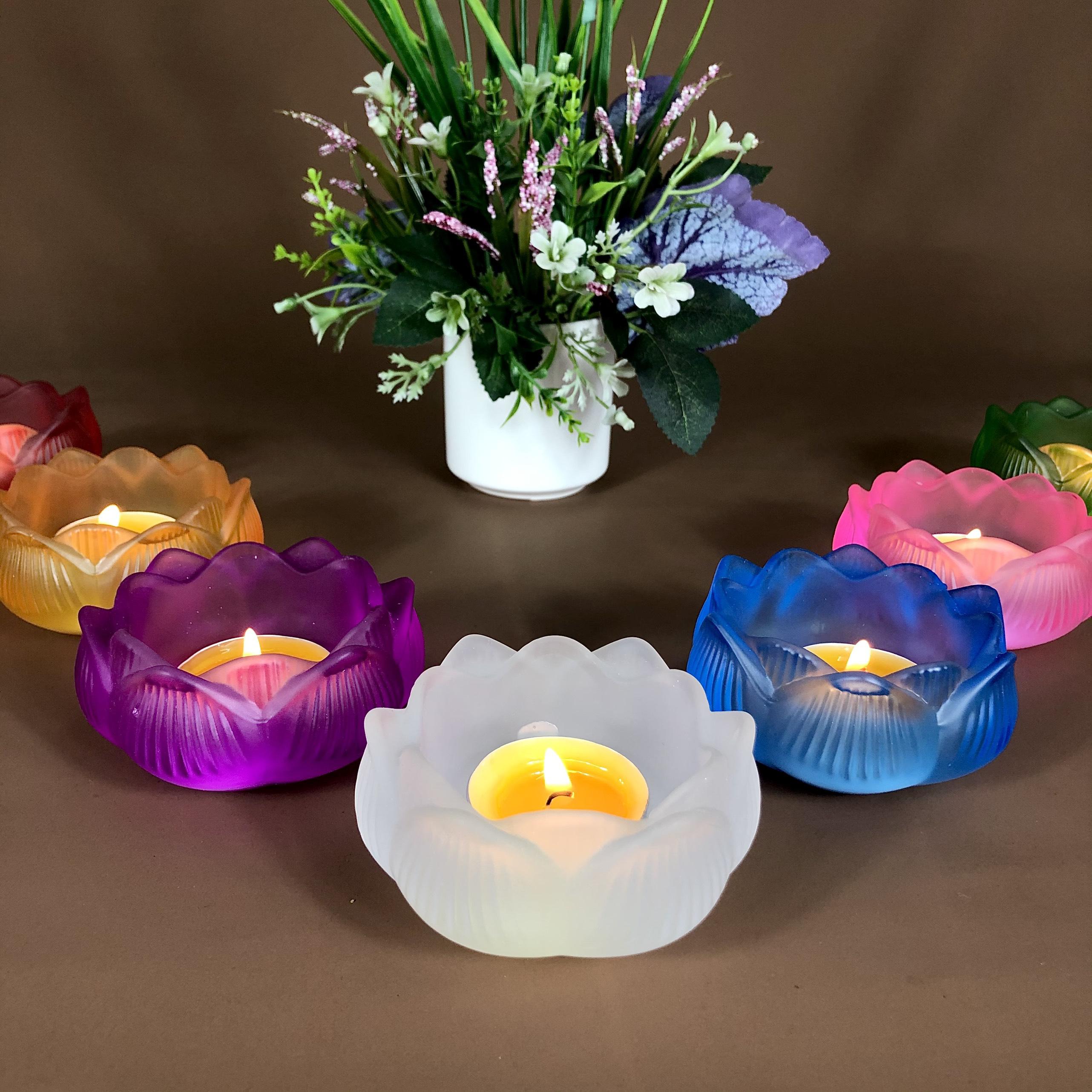 BỘ 7 CHÂN ĐÈN LƯU LY THẤP