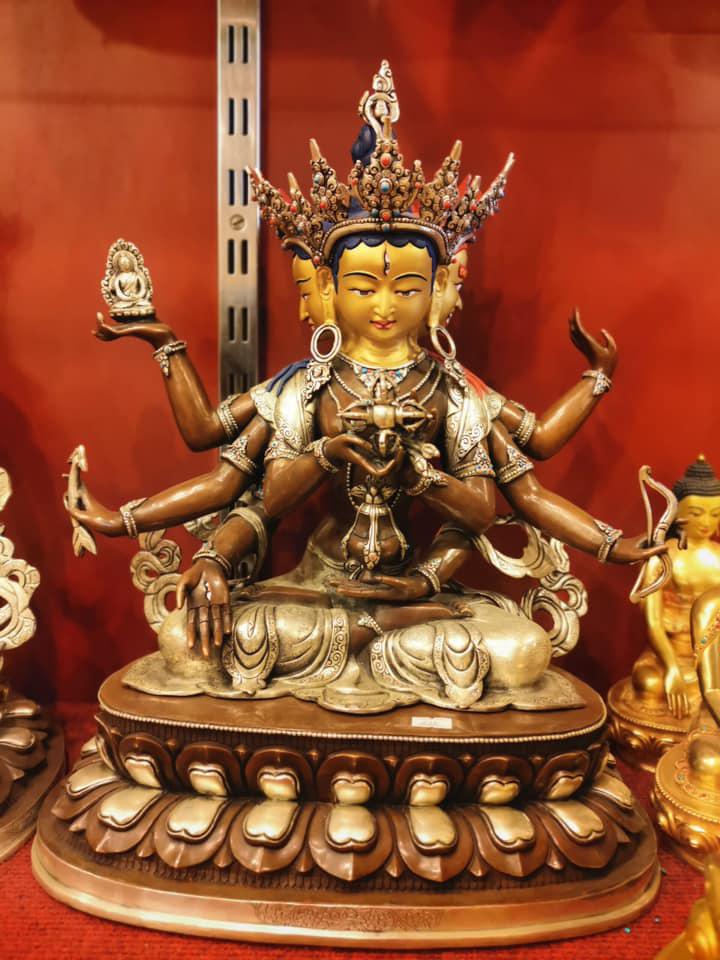 TÔN TƯỢNG PHẬT ĐẢNH TÔN THẮNG 48CM