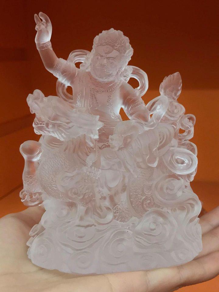 NGŨ BỘ THẦN TÀI LƯU LY 12CM