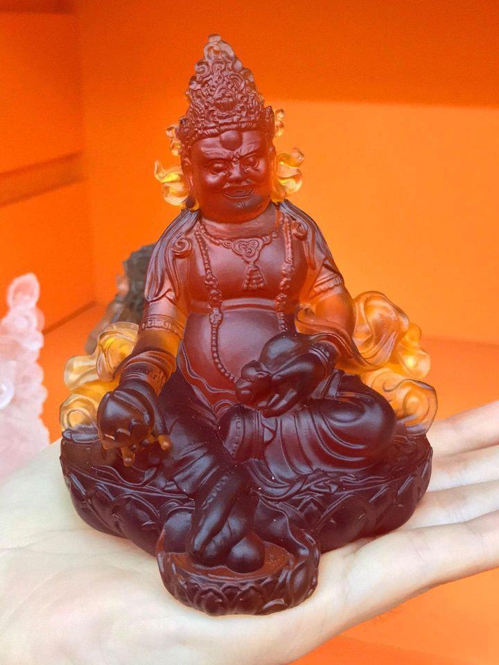 NGŨ BỘ THẦN TÀI LƯU LY 12CM