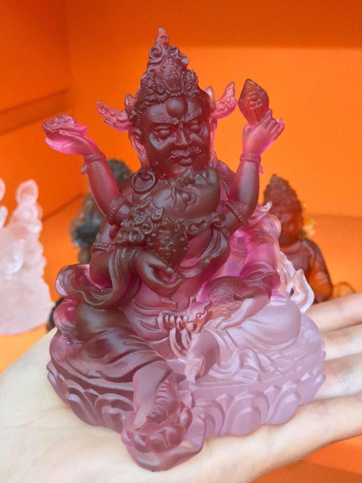 NGŨ BỘ THẦN TÀI LƯU LY 12CM