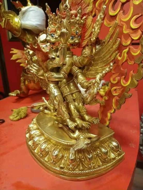 TÔN TƯỢNG KIM CANG PHỔ BA 33CM