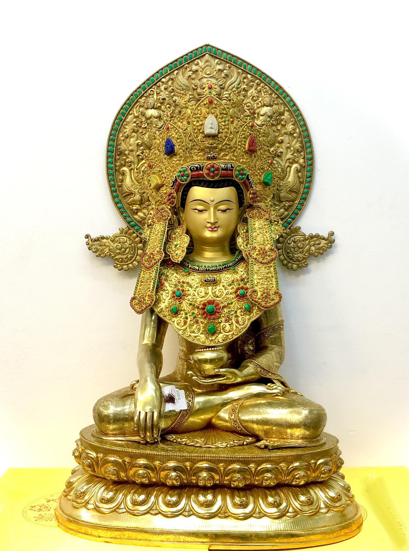 TÔN TƯỢNG THÍCH CA JOWO RINPOCHE NEPAL 87CM