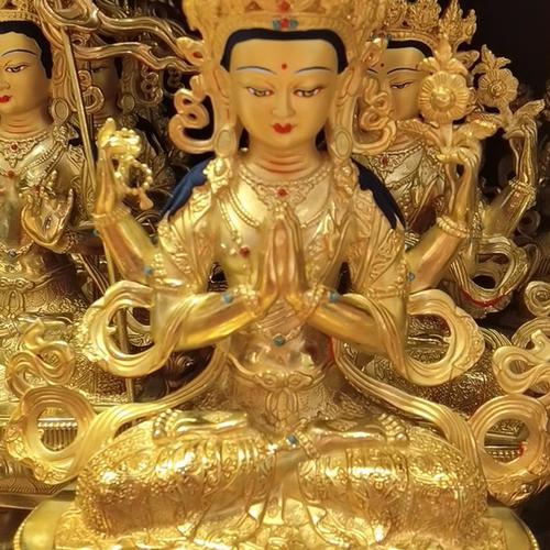 TÔN TƯỢNG QUAN ÂM TỨ THỦ CAO 23CM