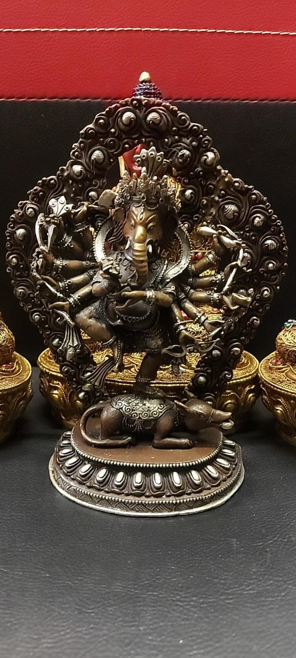 TÔN TƯỢNG GANESHA NEPAL 20CM