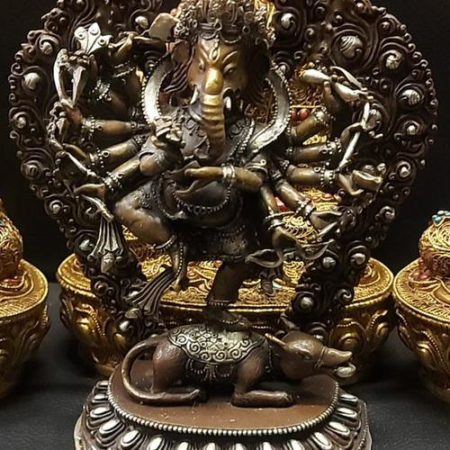 TÔN TƯỢNG GANESHA NEPAL 20CM