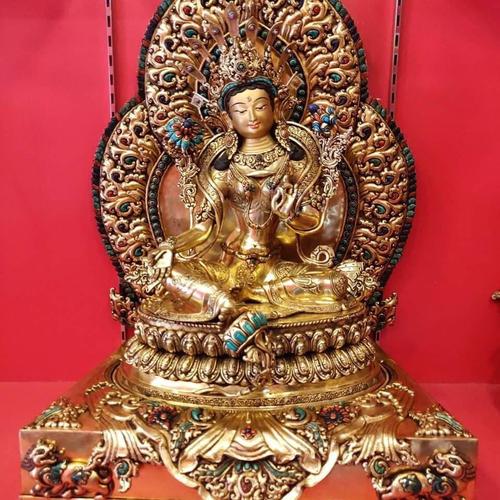 TÔN TƯỢNG TARA XANH CAO CẤP