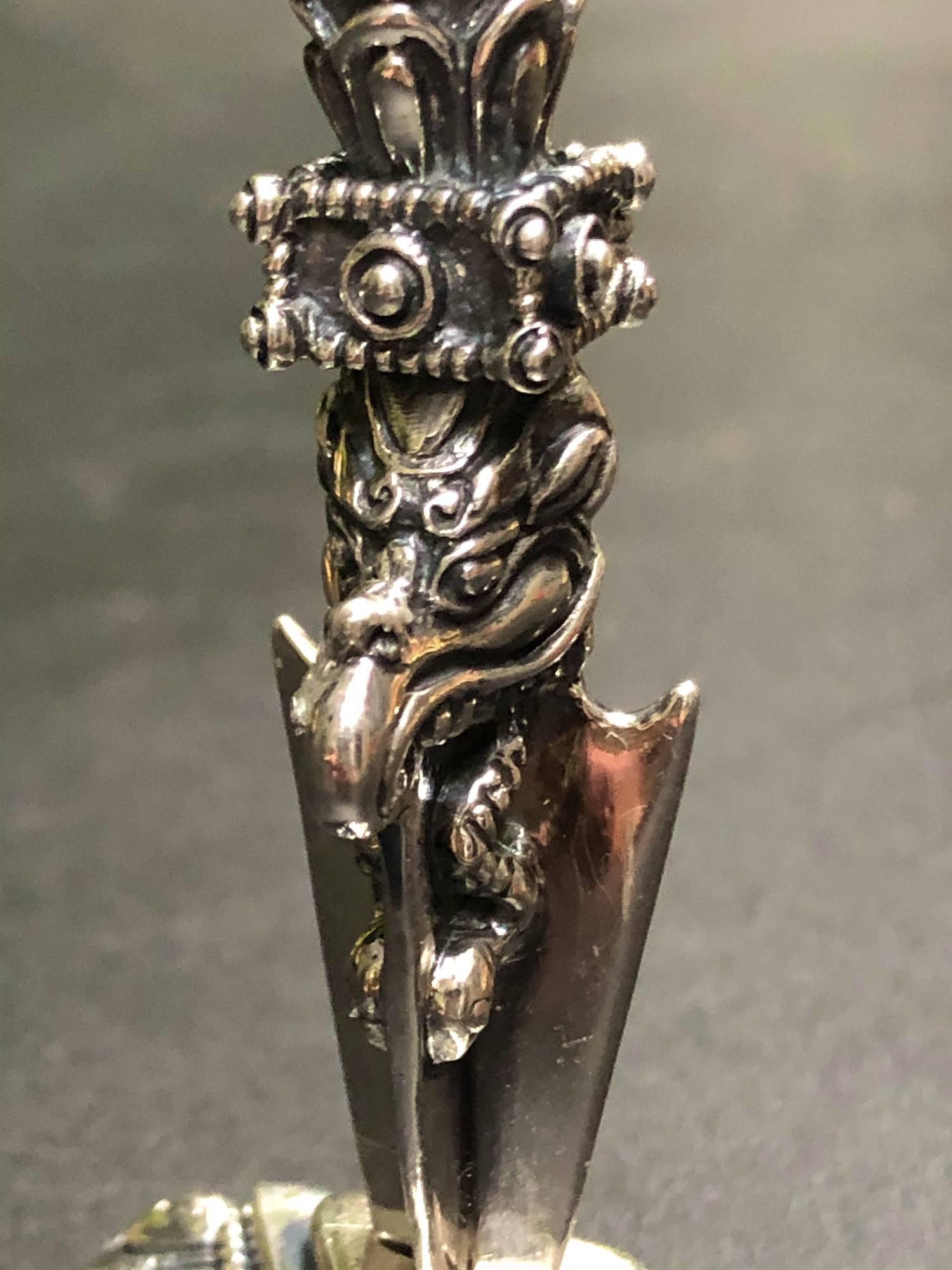 DAO PHỔ BA BẠC S999 - 10,8cm