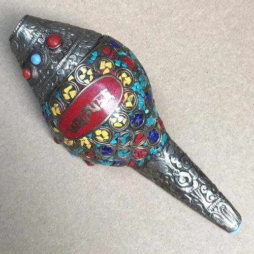 ỐC NEPAL NẠM BẠC TẠNG - 15CM