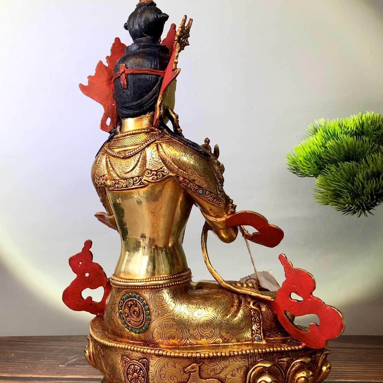 TÔN TƯỢNG ĐỨC PHẬT KIM CƯƠNG TỔNG TRÌ NEPAL 33CM