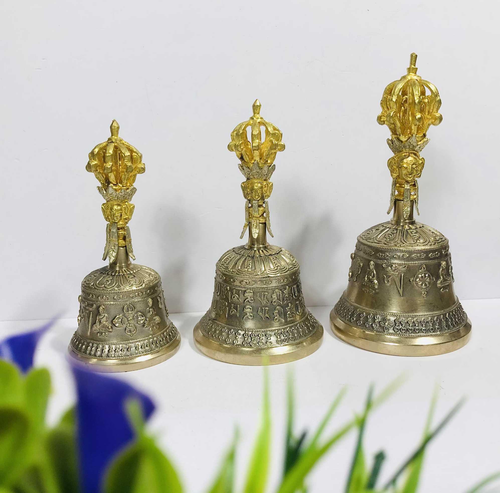 CHUÔNG CHÙY 9 CHẤU HÌNH PHẬT