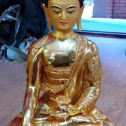 TÔN TƯỢNG THÍCH CA MÂU NI NEPAL 48CM