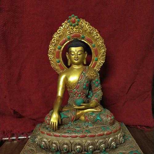 TÔN TƯỢNG THÍCH CA MÂU NI NEPAL 53CM