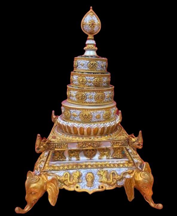 THÁP MANDALA NEPAL ĐẦU VOI