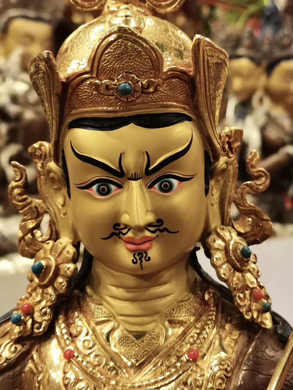 LIÊN HOA SANH ĐỒNG NÂU NEPAL 35CM