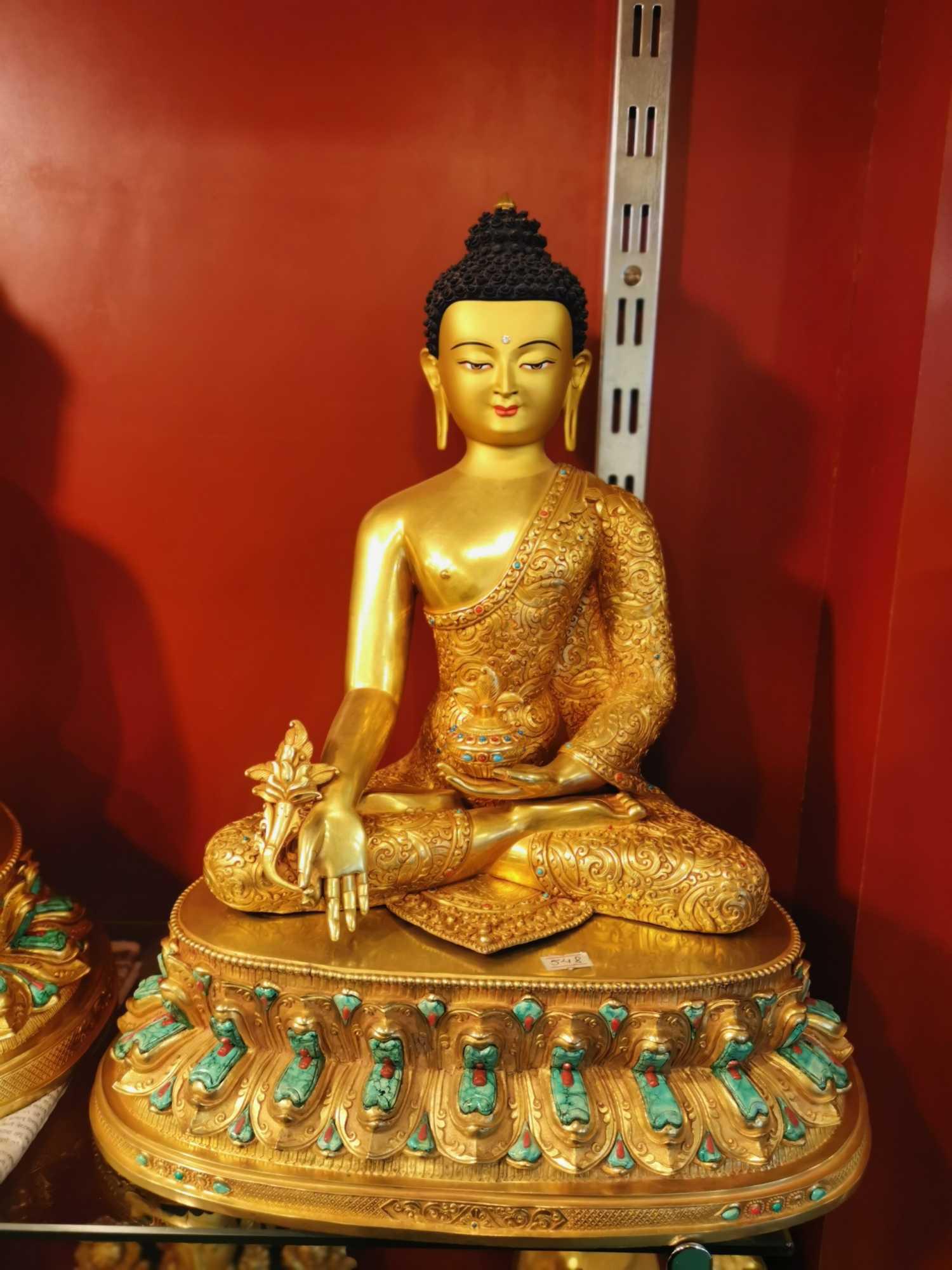 TAM THẾ PHẬT NEPAL (THÍCH CA - A DI ĐÀ - DƯỢC SƯ) 44CM