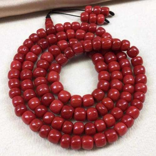 CHUỖI SAN HÔ ĐỎ THIÊN NHIÊN 5,9-6,8ly