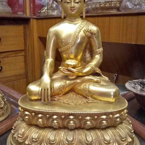 TÔN TƯỢNG THÍCH CA MÂU NI NEPAL 33CM