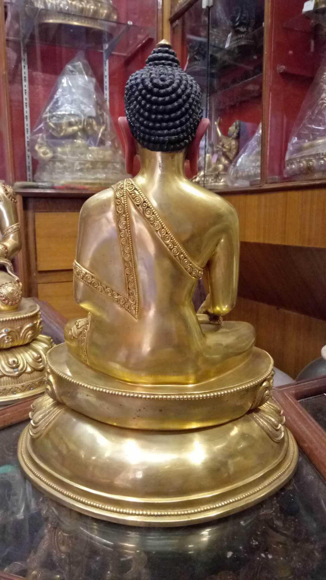 TÔN TƯỢNG THÍCH CA MÂU NI NEPAL 33CM