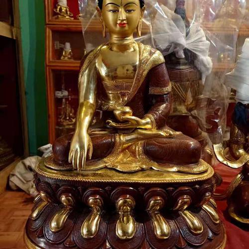 TÔN TƯỢNG THÍCH CA MÂU NI NEPAL 45CM